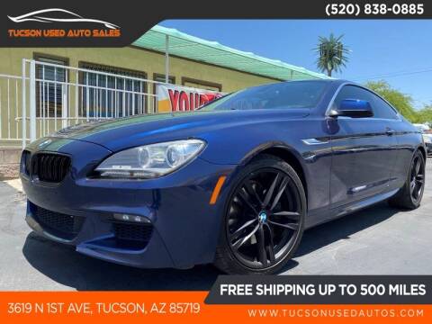 2012 BMW 6 Series for sale at Tucson Used Auto Sales in Tucson AZ