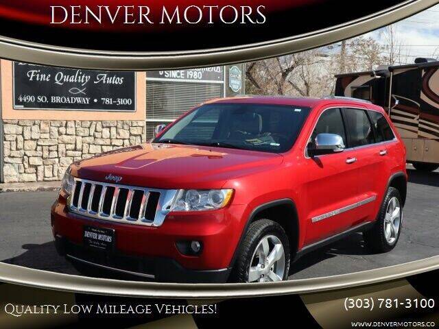 2011 Jeep Grand Cherokee for sale at DENVER MOTORS in Englewood CO