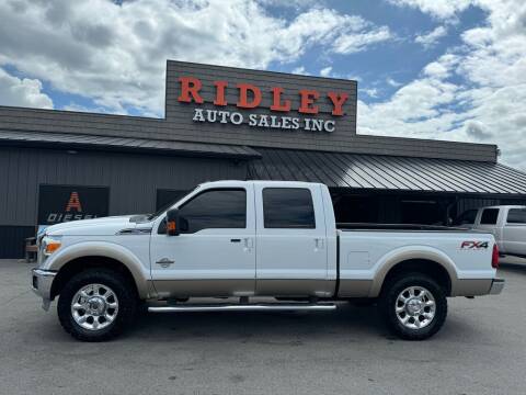 2012 Ford F-250 Super Duty for sale at Ridley Auto Sales, Inc. in White Pine TN