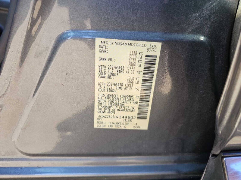 2020 Nissan Murano SV