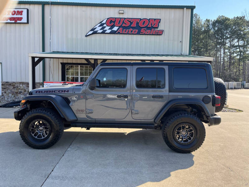 Used 2023 Jeep Wrangler 4-Door Rubicon with VIN 1C4JJXFG1PW517863 for sale in Longview, TX