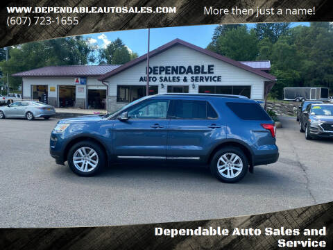 2019 Ford Explorer for sale at Dependable Auto Sales and Service in Binghamton NY