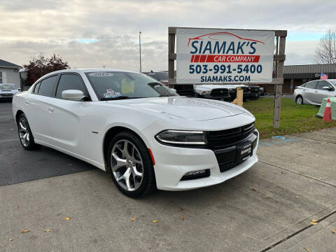 2015 Dodge Charger for sale at Siamak's Car Company llc in Woodburn OR