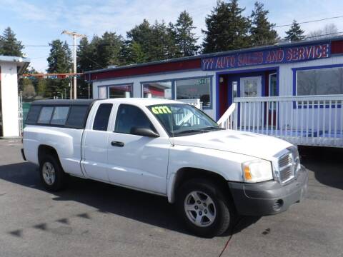 2006 Dodge Dakota for sale at 777 Auto Sales and Service in Tacoma WA