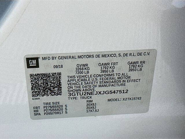 2018 GMC Sierra 1500