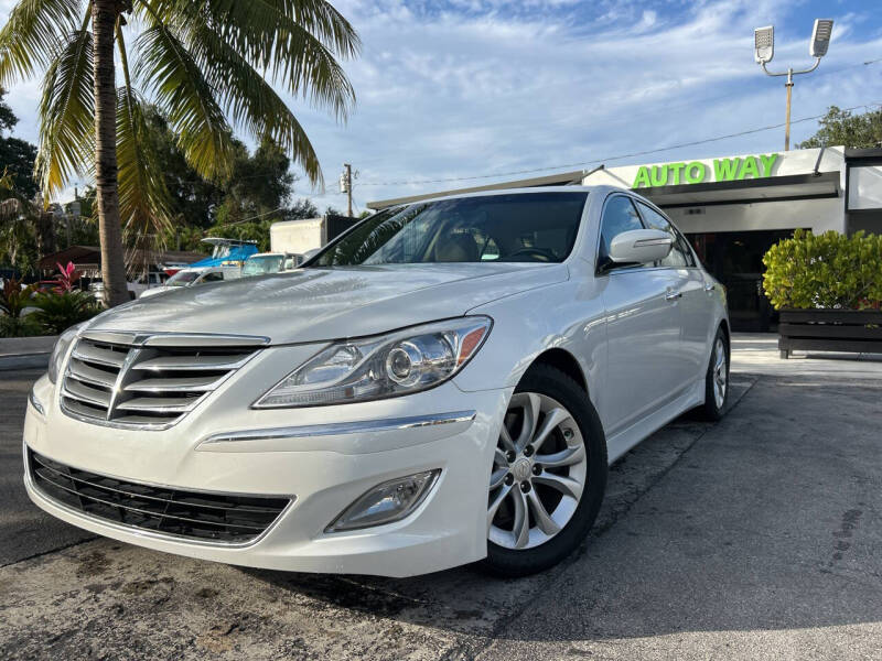 2013 Hyundai Genesis for sale at Autoway of Miami in Miami FL