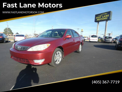 2005 Toyota Camry for sale at Fast Lane Motors in Oklahoma City OK