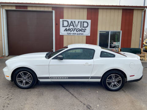 2010 Ford Mustang for sale at DAVID MOTORS LLC in Grey Eagle MN