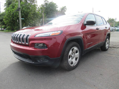 2015 Jeep Cherokee for sale at CARS FOR LESS OUTLET in Morrisville PA