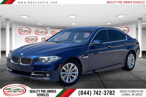 2016 BMW 5 Series for sale at Best Bet Auto in Livonia MI