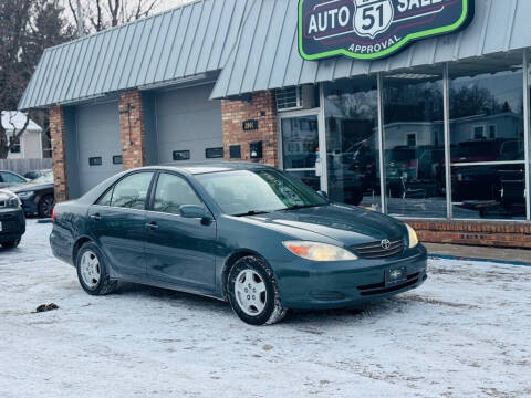 2003 Toyota Camry for sale at LOT 51 AUTO SALES in Madison WI