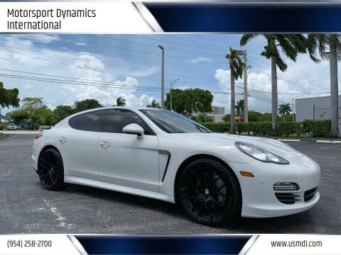 2011 Porsche Panamera for sale at Motorsport Dynamics International in Pompano Beach FL