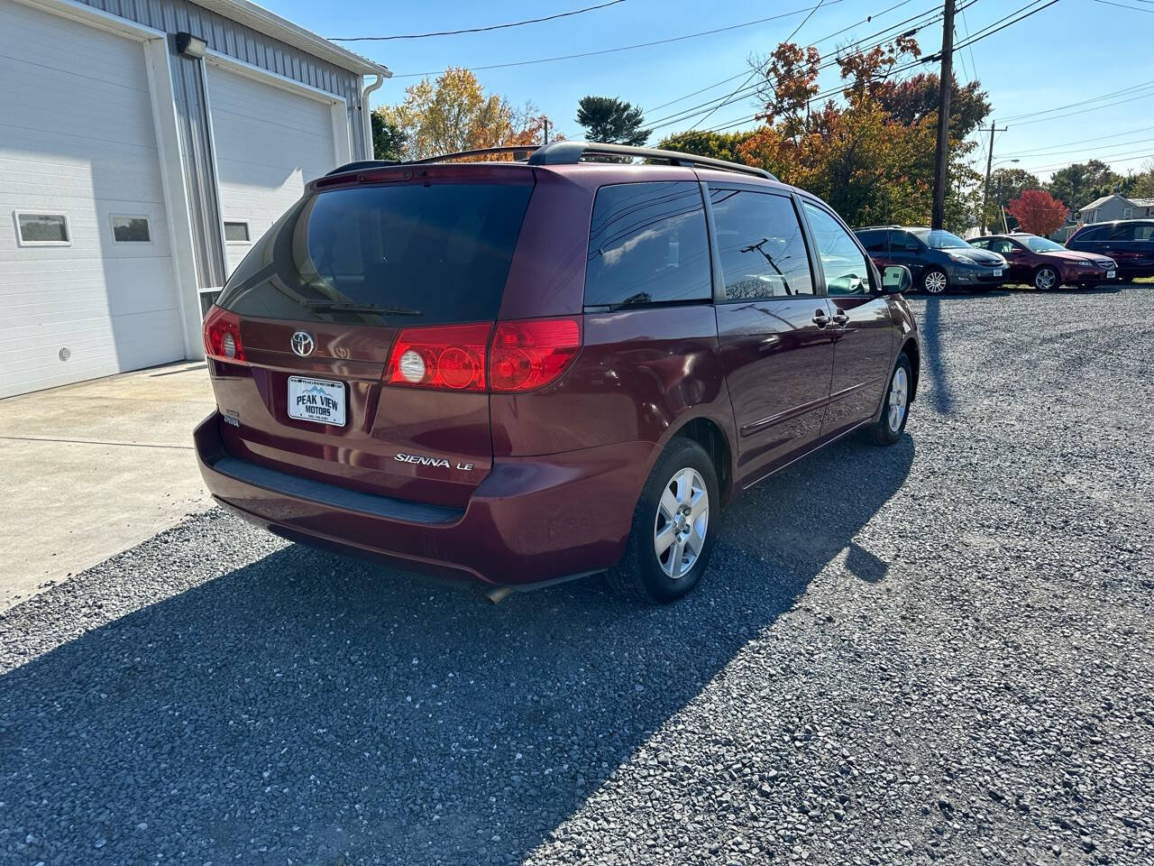 2009 Toyota Sienna for sale at PEAK VIEW MOTORS in Mount Crawford, VA