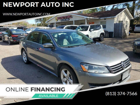 2014 Volkswagen Passat for sale at NEWPORT AUTO INC in Tampa FL