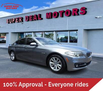 2015 BMW 5 Series for sale at SUPER DEAL MOTORS in Hollywood FL
