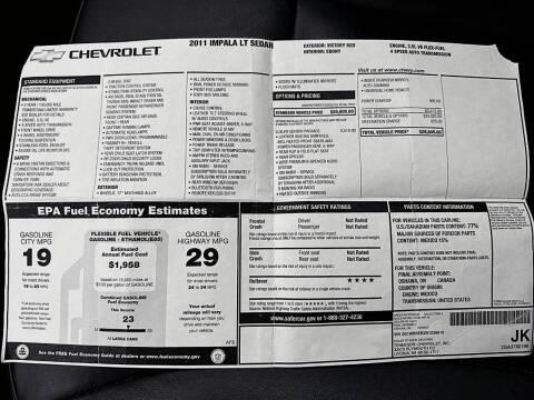 2011 Chevrolet Impala LT