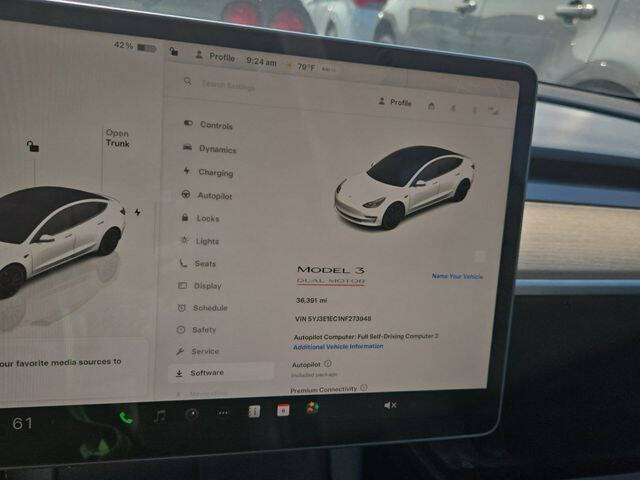 Used 2022 Tesla Model 3 Performance with VIN 5YJ3E1EC1NF273948 for sale in Skokie, IL