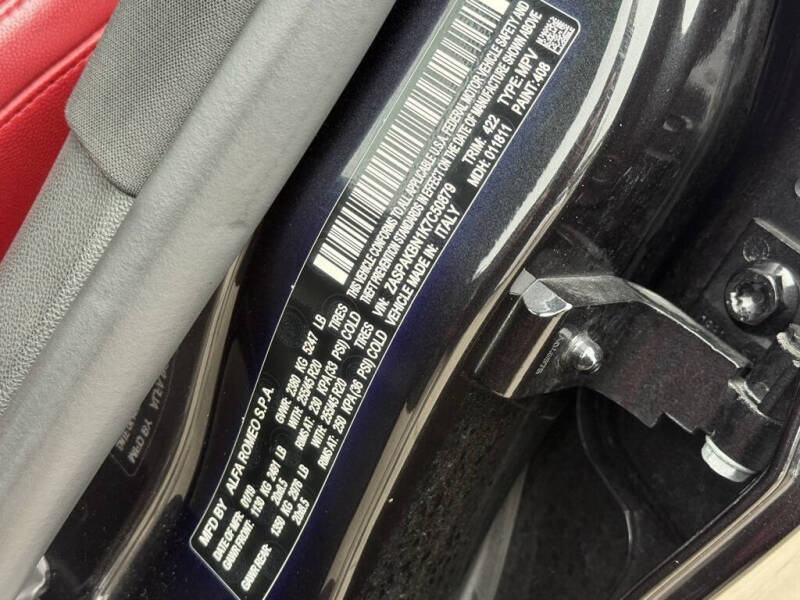 2019 Alfa Romeo Stelvio Ti Sport