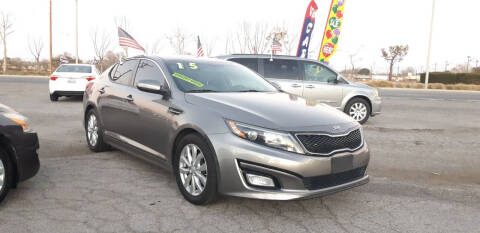 2015 Kia Optima for sale at Autosales Kingdom in Lancaster CA