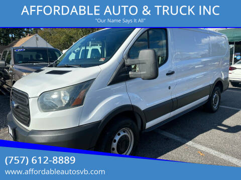 2016 Ford Transit for sale at AFFORDABLE AUTO & TRUCK INC in Virginia Beach VA