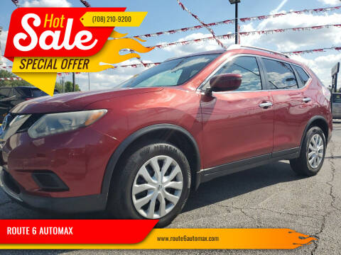 2016 Nissan Rogue for sale at ROUTE 6 AUTOMAX in Markham IL