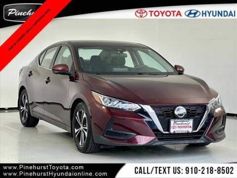2020 Nissan Sentra for sale at PHIL SMITH AUTOMOTIVE GROUP - Pinehurst Toyota Hyundai in Southern Pines NC