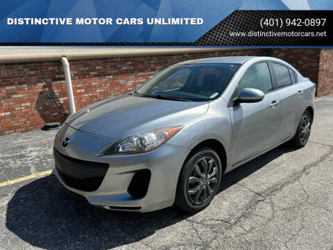 2012 Mazda MAZDA3 for sale at DISTINCTIVE MOTOR CARS UNLIMITED in Johnston RI