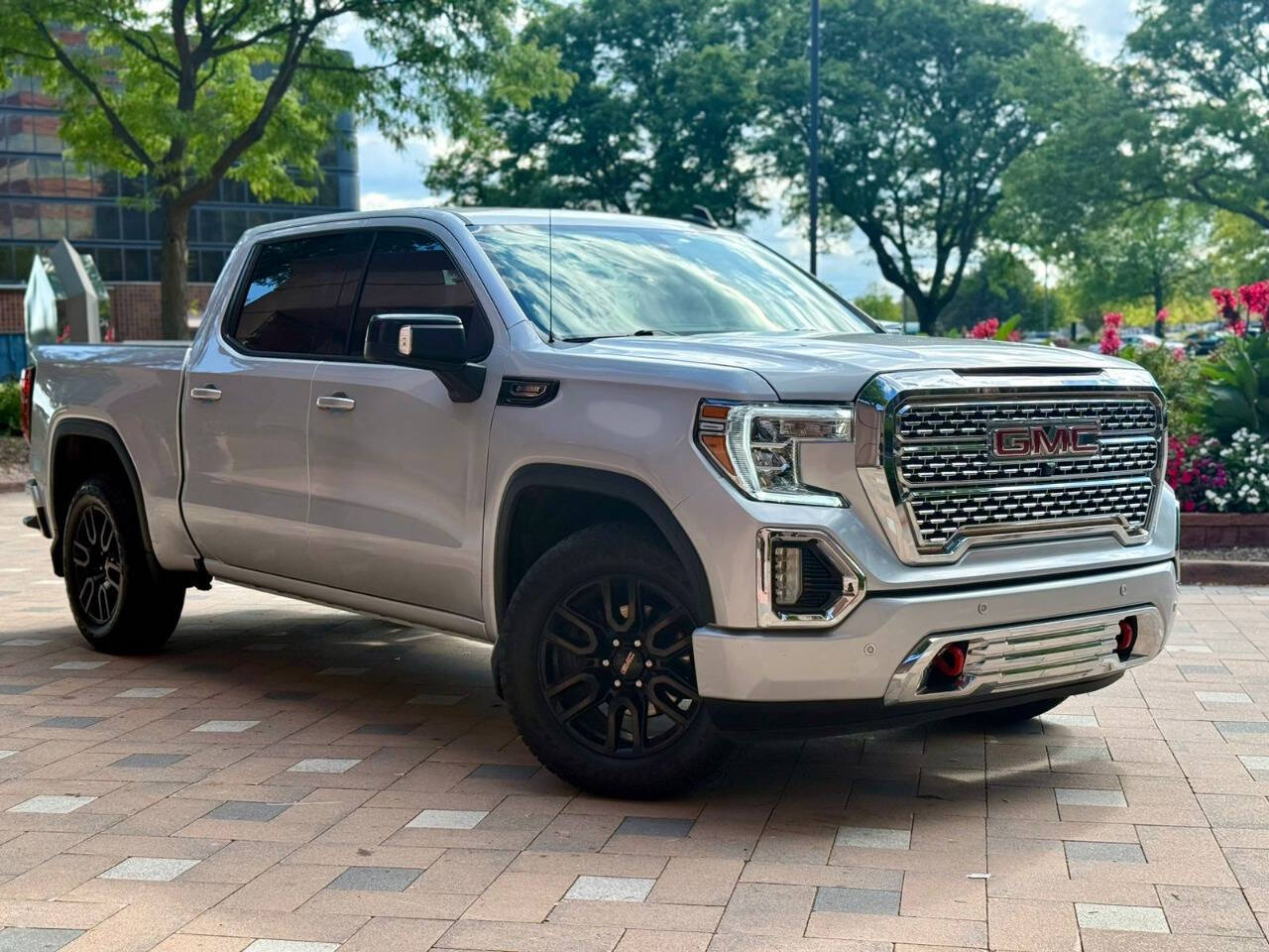 White 2021 GMC Sierra 1500 Elevation 4x4 Elevation 4dr Crew Cab 5.8 ft. SB 2