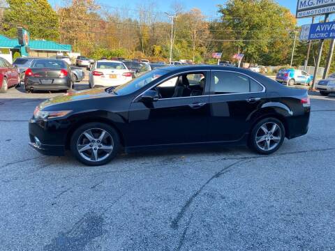 2013 Acura TSX for sale at M G Motors in Johnston RI