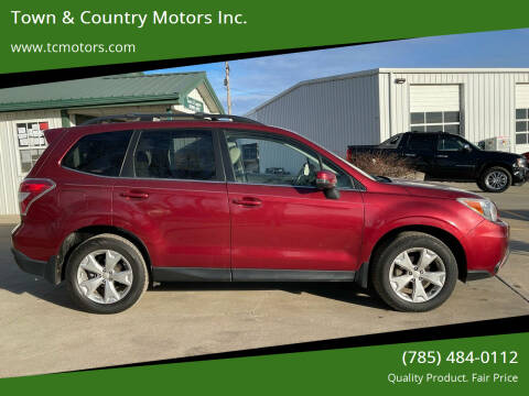 2014 Subaru Forester for sale at Town & Country Motors Inc. in Meriden KS