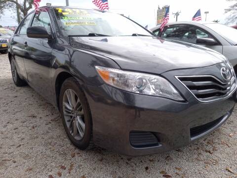 2011 Toyota Camry for sale at AFFORDABLE AUTO SALES OF STUART in Stuart FL