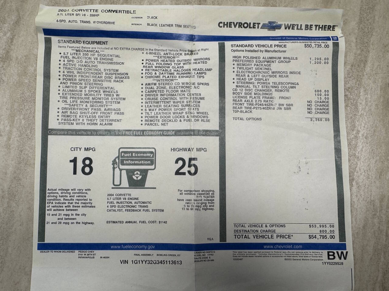 2004 Chevrolet Corvette 64
