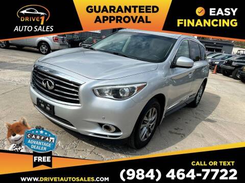 2015 Infiniti QX60 for sale at Drive 1 Auto Sales in Wake Forest NC