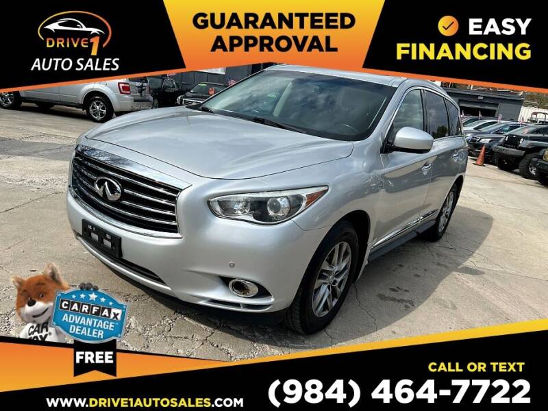 2015 Infiniti QX60 for sale at Drive 1 Auto Sales in Wake Forest NC