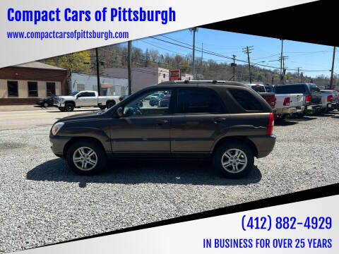 2008 Kia Sportage for sale at Compact Cars of Pittsburgh in Pittsburgh PA