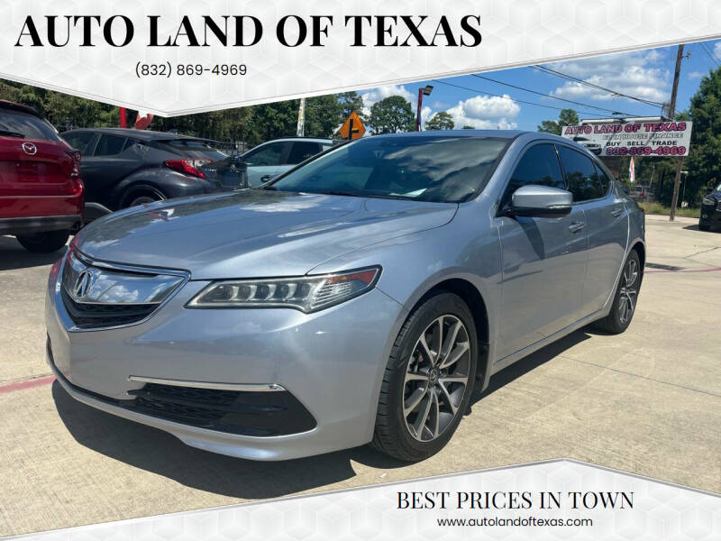 2016 Acura TLX for sale at Auto Land Of Texas in Cypress TX