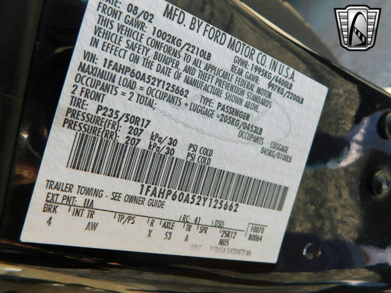 2002 Ford Thunderbird Deluxe