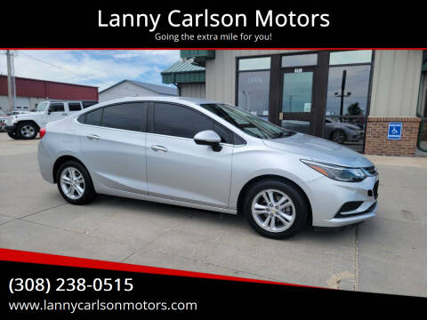 2017 Chevrolet Cruze for sale at Lanny Carlson Motors in Kearney NE