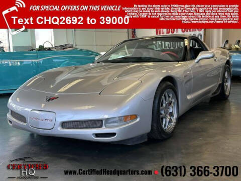 2002 Chevrolet Corvette for sale at CERTIFIED HEADQUARTERS in Saint James NY