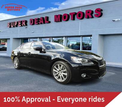 2014 Lexus GS 350 for sale at SUPER DEAL MOTORS in Hollywood FL