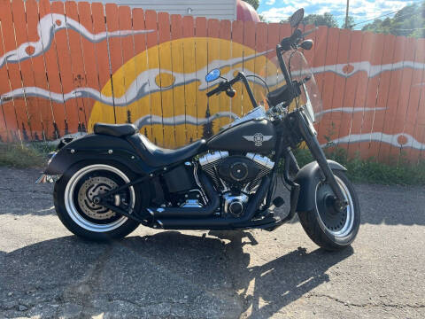 2012 Harley-Davidson Fat Boy Lo 103 for sale at Mikes Bikes of Asheville in Asheville NC