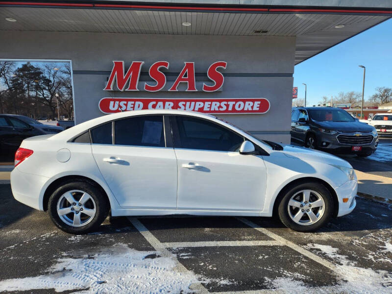 2012 Chevrolet Cruze for sale at MSAS AUTO SALES in Grand Island NE