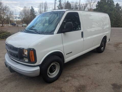 2002 Chevrolet Express for sale at Teddy Bear Auto Sales Inc in Portland OR