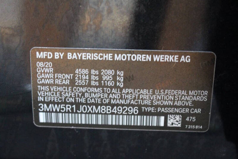 2021 BMW 3 Series 330i