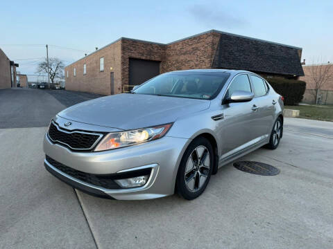 2013 Kia Optima Hybrid for sale at Skyline Luxury Motors in Buffalo Grove IL