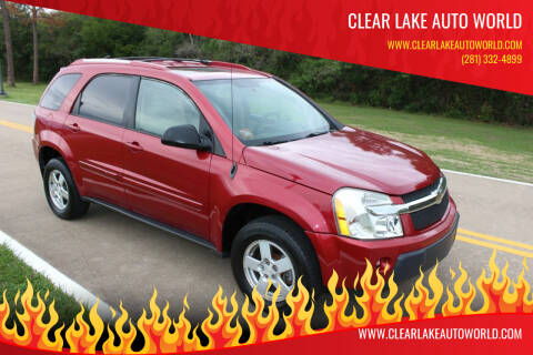 2005 Chevrolet Equinox for sale at Clear Lake Auto World in League City TX