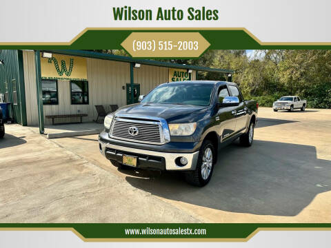 2012 Toyota Tundra for sale at Wilson Auto Sales in Chandler TX