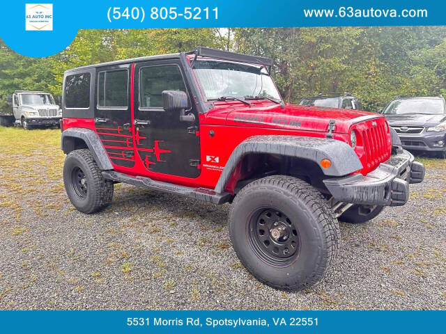 2007 Jeep Wrangler Unlimited for sale at 63 Auto Inc in Spotsylvania, VA