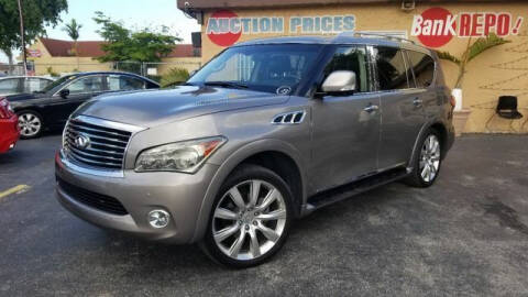 2011 Infiniti QX56 for sale at VALDO AUTO SALES in Miami FL