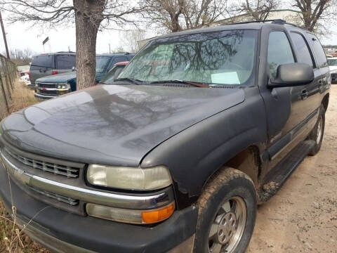 2001 Chevrolet Tahoe for sale at KK Motors Inc in Graham TX